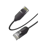 UGREEN CAT 6A نحاس نقي كابل إيثرنت OD2.8 1m (أسود)
