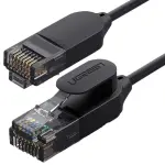 UGREEN CAT 6A نحاس نقي كابل إيثرنت OD2.8 1m (أسود)