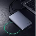 UGREEN 2.5'' SATA External حاوية قرص صلب 6Gbps مع C إلى A كابل