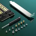 UGREEN M.2 M-Key+M.2 B-Key to PCI-E 3.0 × 4 Expansion Card 32Gbps