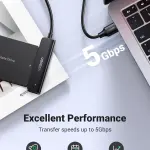 UGREEN USB-A إلى 2.5-Inch SATA محول 50cm