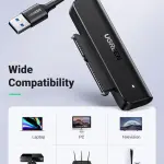 UGREEN USB-A إلى 2.5-Inch SATA محول 50cm