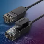 UGREEN CAT 6A نحاس نقي كابل إيثرنت OD2.8 10m (أسود)