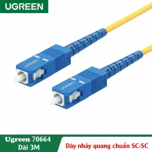 عرض UGREEN SC-SC Singlemode Fiber Optic كابل 3m