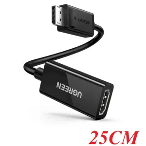 UGREEN DP Male to HDMI Female 4K*2K 60HZ 25cm