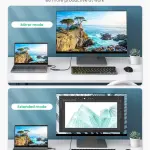 UGREEN DP ذكر إلى HDMI أنثى 4K*2K 60HZ 25cm