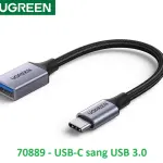 UGREEN USB-C إلى USB-A3.0 كابل OTG مضفر