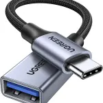 UGREEN USB-C إلى USB-A3.0 كابل OTG مضفر