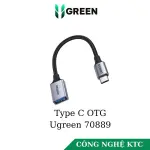 UGREEN USB-C إلى USB-A3.0 كابل OTG مضفر