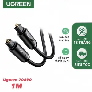 عرض UGREEN Toslink Optical Audio Cable 1m (Black)