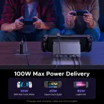 UGREEN USB-C إلى HDMI+2xUSB-A 3.0+1xUSB-C 3.0+GigabitRJ45+PD