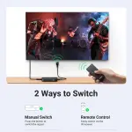 UGREEN HDMI Switcher 3 دخل 1 خرج 4K@30HZ