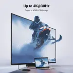 UGREEN HDMI Switcher 3 دخل 1 خرج 4K@30HZ
