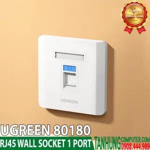 عرض UGREEN واحد-منفذ Wall Plate 1 قطعة