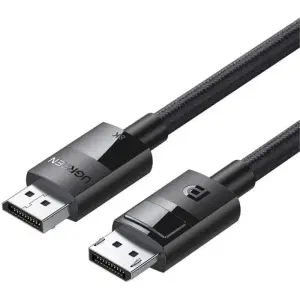 UGREEN DP Male to Male DP1.4 8K Round Cable ABS Shell Braid 1.5m (Black)
