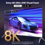 UGREEN DP Male To HDMI Male 8K Cable 2M