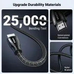 UGREEN HDMI A M/M Cable with Braided 1.00m 8K@60Hz/4K@120Hz