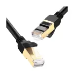 UGREEN CAT7 محمي كابل دائري مع مضفر رؤوس توصيل معيارية 3m