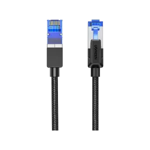 عرض UGREEN CAT8 محمي دائري كابل مضفر رؤوس توصيل معيارية 1m