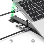 UGREEN محطة إرساء USB-C إلى 2*USB3.0+HDMI+قارئ SD/TF