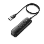 UGREEN USB 3.0 4-منفذ موزع 1m (أسود)