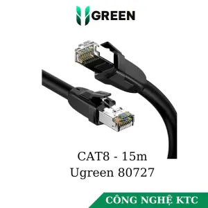 عرض UGREEN Cat8 CLASSⅠS/FTP دائري كابل إيثرنت 15M