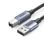 UGREEN USB 2.0 AM إلى BM كابل طابعة 3M