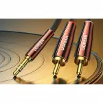 UGREEN 3.5mm ذكر إلى 2RCA Copper علبة مضفر Aux كابل 3m