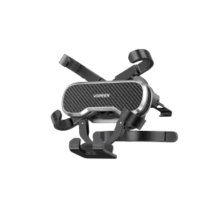 UGREEN Gravity Drive Air Vent Car Mount Phone Holder With Arc-Shaped mounting clip