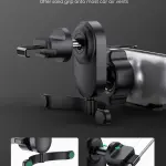 UGREEN Gravity Drive Air Vent Car Mount Phone Holder With Arc-Shaped mounting clip