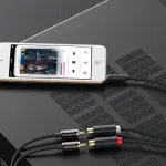 UGREEN 3.5mm Male to 2RCA Male Audio Cable 0.5m