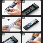 UGREEN USB-C إلى M.2 SATA & NVMe حاوية قرص صلب