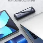 UGREEN USB-C إلى M.2 SATA & NVMe حاوية قرص صلب