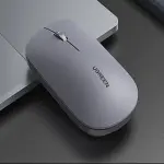UGREEN محمول لاسلكي ماوس 2.4GHZ Ultra Slim (Light رمادي) (بطارية قلوية AA not مشمول)