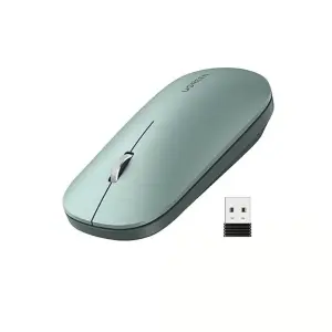 UGREEN محمول لاسلكي ماوس 2.4GHZ Ultra Slim (أخضر) (بطارية قلوية AA not مشمول)