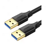 UGREEN USB-A 3.0 كابل ذكر إلى ذكر 3m (أسود)
