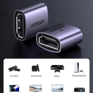 UGREEN HDMI 8K Feذكر إلى أنثى محول 1pcs