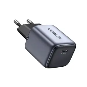 عرض UGREEN Nexode 30W شاحن PD بتقنية GaN أوروبي رمادي