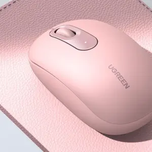 UGREEN 2.4G لاسلكي ماوس (Pink) (بطارية قلوية AA مشمول)