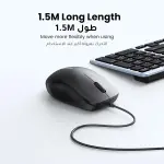 UGREEN Portable Wired Mouse 1.5M