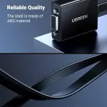 UGREEN HDMI إلى VGA محول مع منفذ طاقةs Type C (15CM ) (غلاف ABS+ Enviromental Jacket)