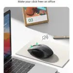 UGREEN مريح Contoured-Shape Design لاسلكي ماوس أسود