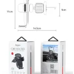 YESIDO C241 - Airvent Spring Clip Phone Holder
