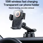 YESIDO C307 - 15W touch automatic clip wireless charging