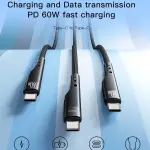 YESIDO CA116 - 60W PD Data cable 3M