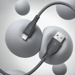 عرض YESIDO CA119-IP - USB Liquid Silicone Data Cable 1M