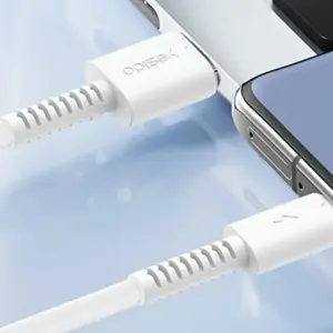 عرض YESIDO CA120-TC - PVC Data Cable 1M
