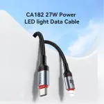 YESIDO CA182 - C-L 27W aluminum alloy data cable 1.2M