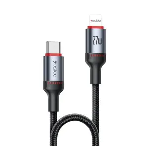 عرض YESIDO CA182 - C-L 27W aluminum alloy data cable 1.2M