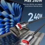 YESIDO CA185 - C-C 240W Data cable 1.2M